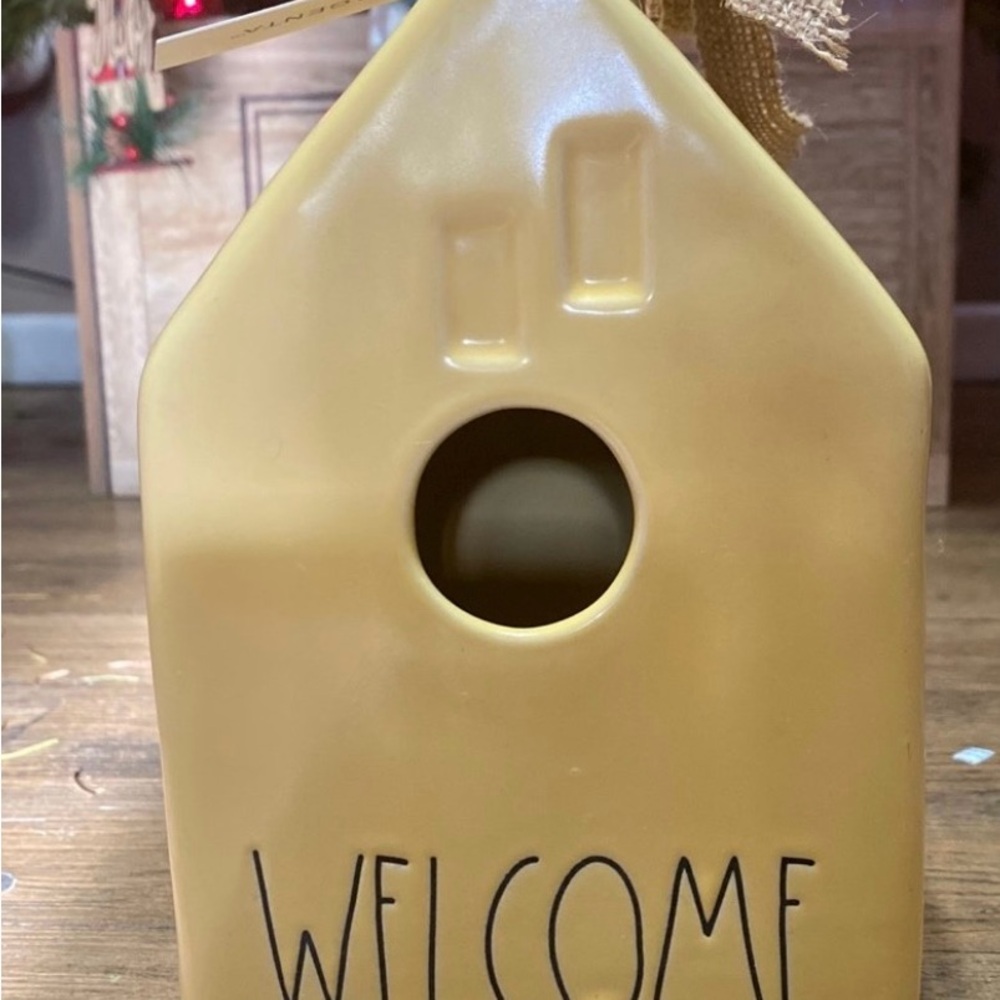 Rae Dunn Artisan Collection Yellow Decor